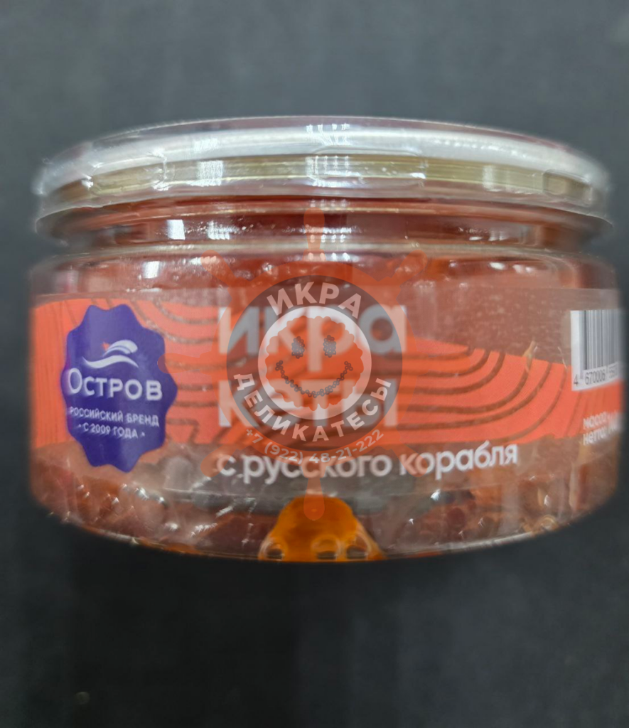 Икра Кеты Премиум 140г Остров