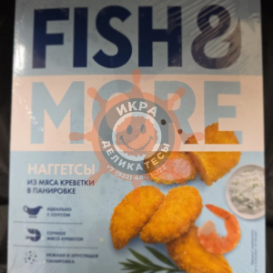 Креветки в панировке "Наггетсы", Fish&More - 500г
