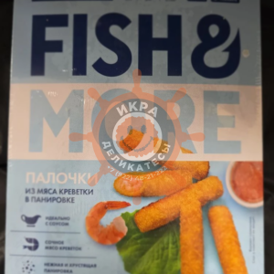 Креветки в панировке "Палочки", Fish&More - 500г