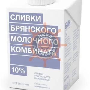 Сливки БМК 10%- 500мл