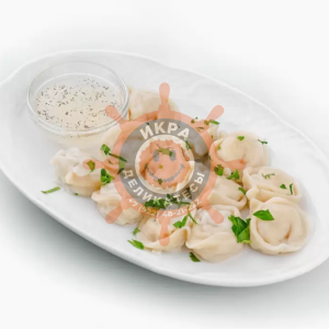 Пельмени с креветкой и кальмаром "Хорошая кухня", вес - 1кг