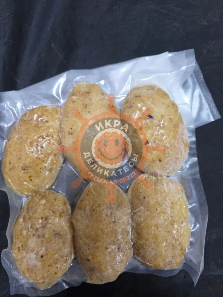 Биточки из минтая с рисом (весовые), Тобольск -1кг