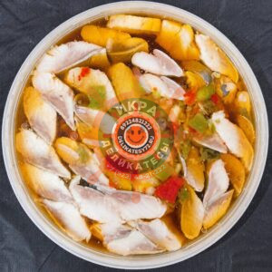 Сельдь филе кусочки "по Корейски" - 180г
