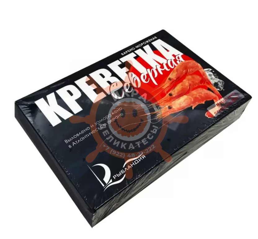 Креветки северные 70/90 - 800г