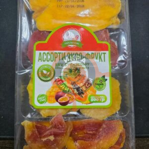 Фруктовый микс (манго, папайя, маракуйя, ананас) - 500г